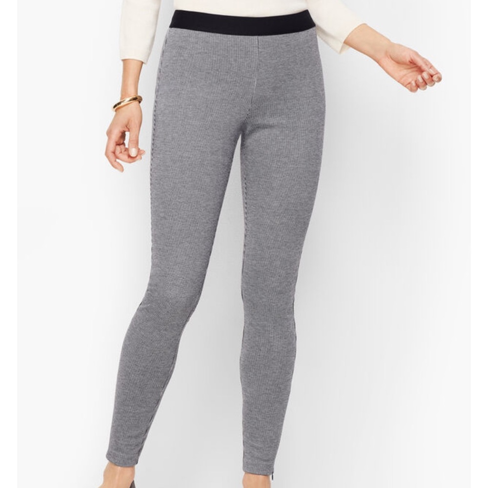 TALBOTS SOHO LEGGINGS - CHECK NWOT